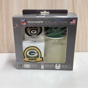 NFL Green Bay Packers Baby Gift Set - White, Green, Yellow